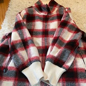 Lucky Brand plad jacket